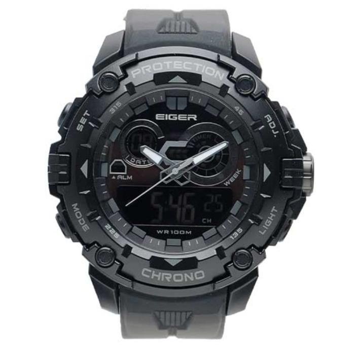 EIGER Alverstone Watch Jam Tangan Digital Analog Original