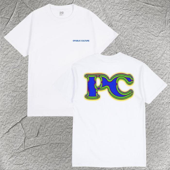 【HOT】 Public Culture - Thermal Tee - White Fashion T-Shirt