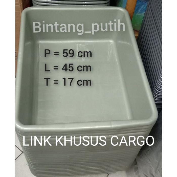 Bak Pasir Kucing Super Jumbo / Bak Kotak Super Jumbo