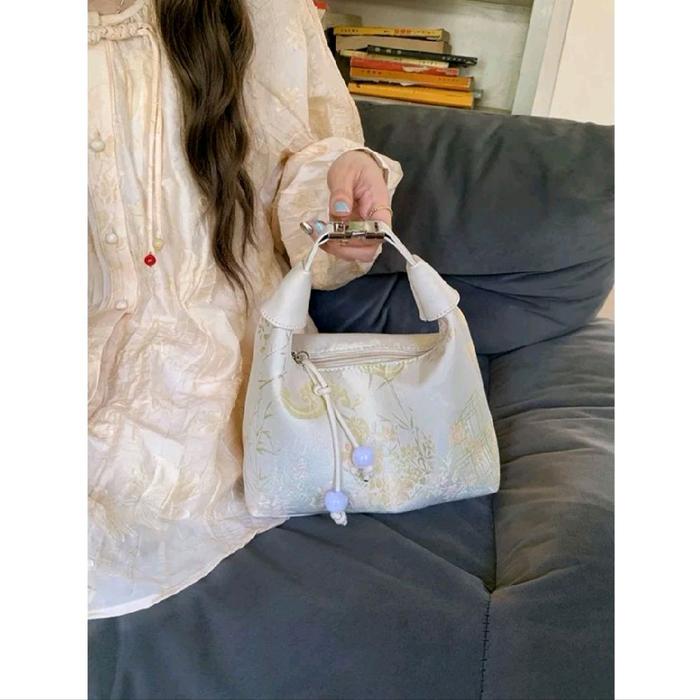 TAS IMPORT MODEL CHINA BAGUS BANGAT WARNA WHITE