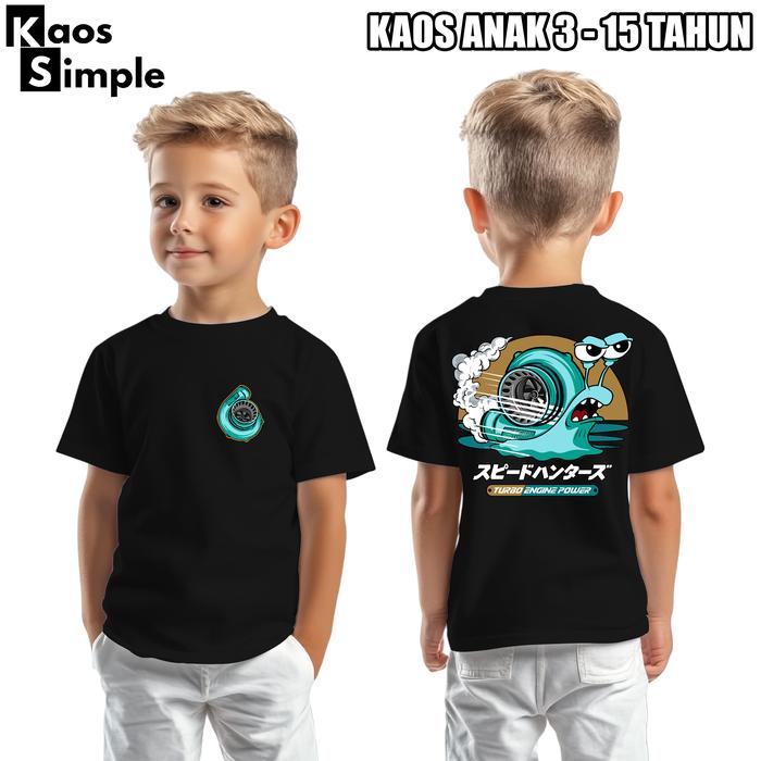 KAOS ANAK JDM TURBO SIPUT BALAP ENGINE DIESEL POWER KAOS KEKINIAN, KAOS SIPUT BALAP, RACING .KAOS DI