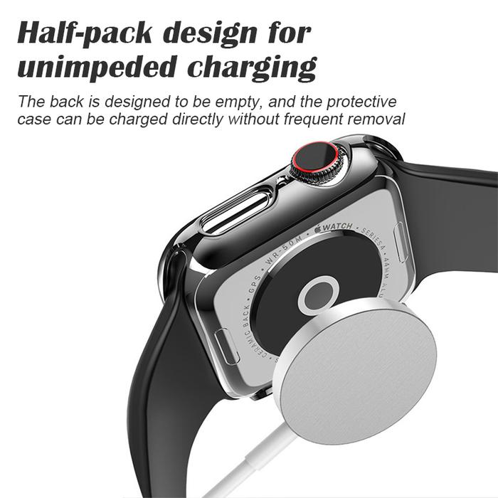 2 Pcs Apple Watch6 SE Watch case Transparent Apple Watch case iWatch