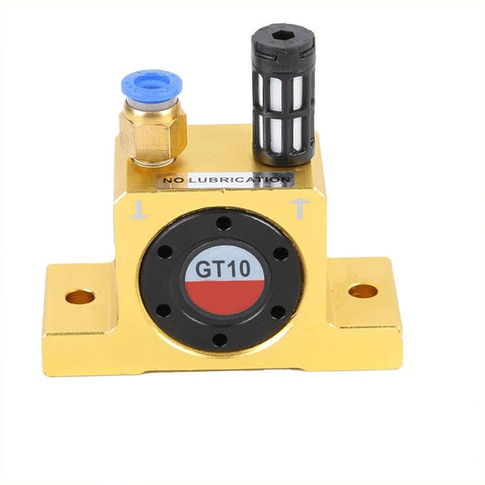 New Pneumatic Connector Muffler 0.2-0.6Mpa Adjustable Aluminum Alloy GT-10 PT1/8 Thread For Silo Emp