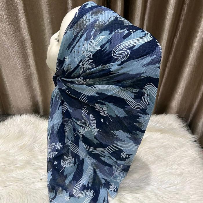 hijab dobby mhotif premium bahan super kw1 di jamin lembut brand Imah scarf original size 110x110cm 