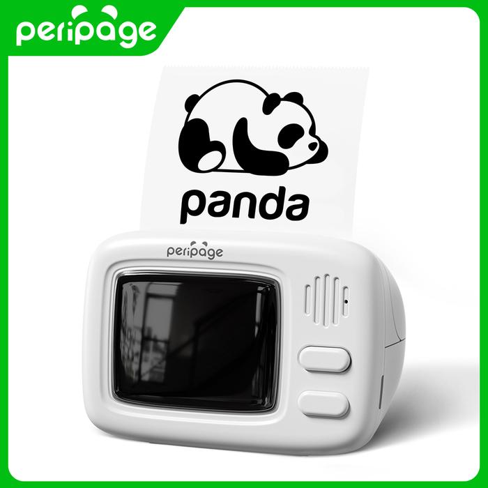 Peripage A2 Mini BT Thermal Photo Printer Pocket Label Maker Adhesive