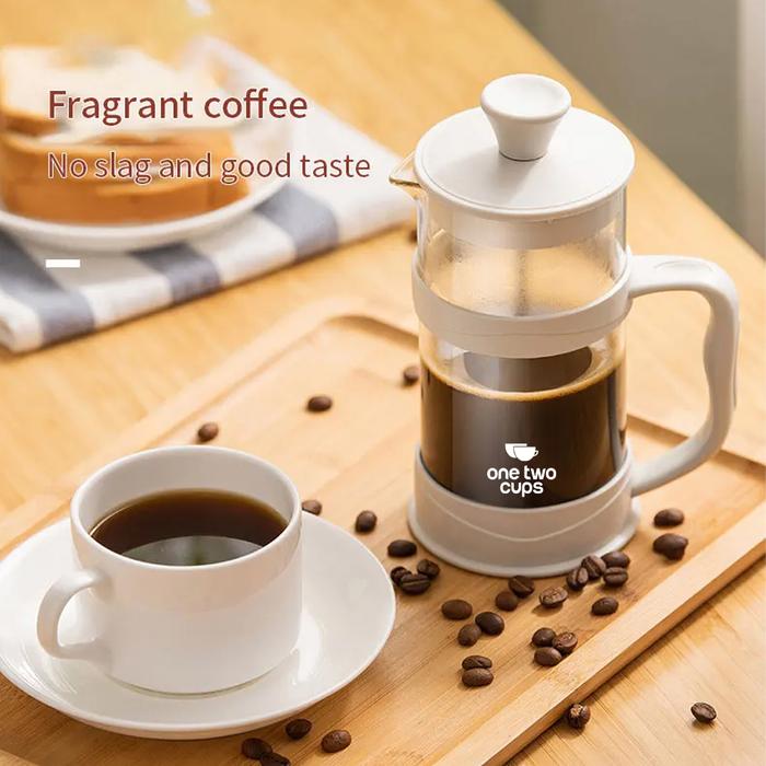 MalakuMall | French Press Coffee | French Press Coffee Maker Pot | French Press Plunger Glass