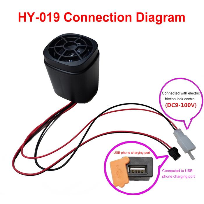 Motorcycle Stereo Audio Sound System Mini Sound Loudspeaker