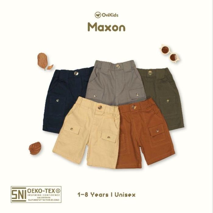 Ovikids -Maxon Ovi Kids - Celana Anak - Celana Ovi Kids - Celana Pendek Anak