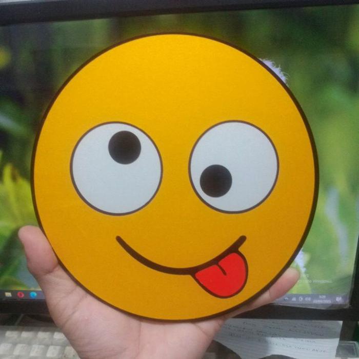 Wiper emoji, Wiper emoticon, Wiper Jumbo 18cm. hrga satuan.
