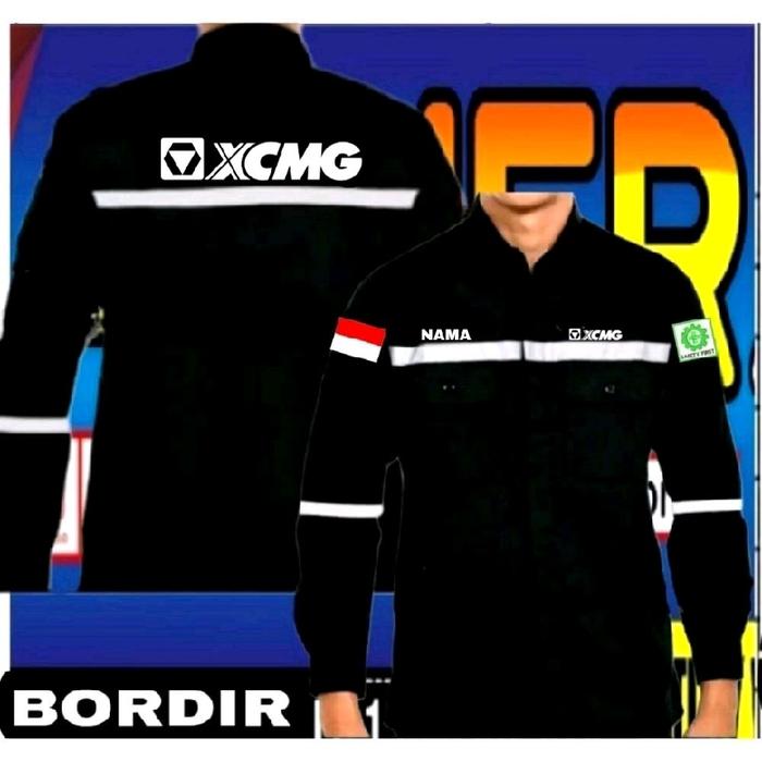 wearpack XCMG kemeja XCMG baju XCMG seragam XCMG Pdh XCMG Pdl XCMG baju kerja XCMG seragam kerja XCM