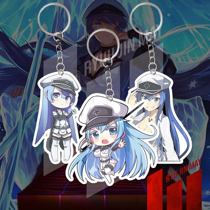 Gantungan Kunci / Keychain / Gantungan HP - Akame ga Kill! - Esdeath