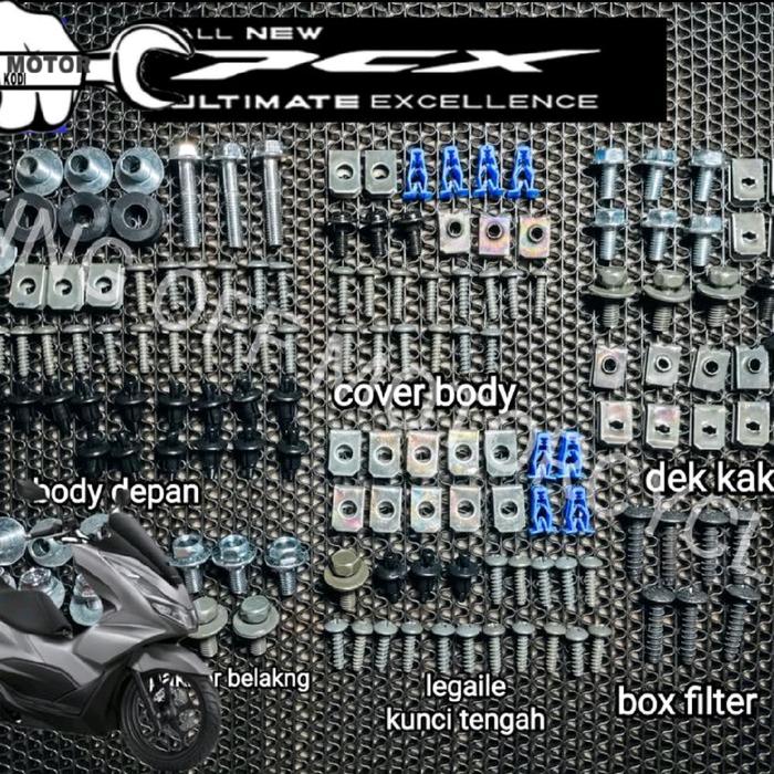 BAUT FULLBODY HONDA PCX 160& BAUT FULLSET ALL NEW HONDA PCX 160(fullbody) Motorcycle