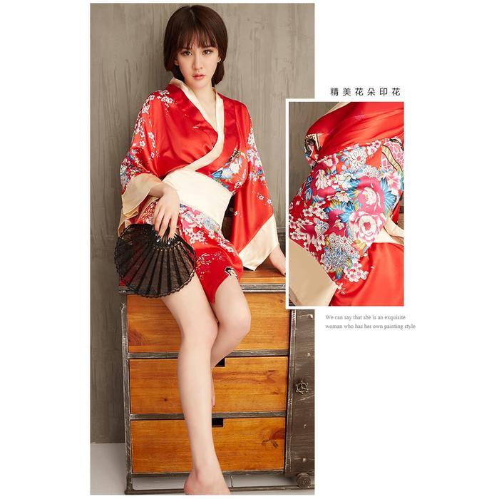 PREMIUM ! Lingerie Kimono (Geisha) Lingerie Kimono + Gstring