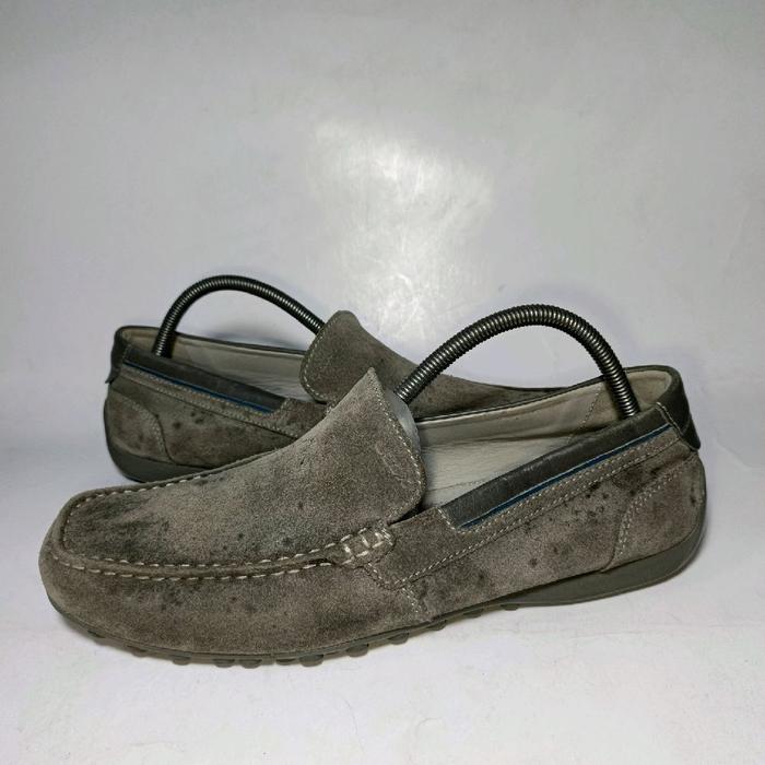 Fashion original leather loafers 44 size man shoes