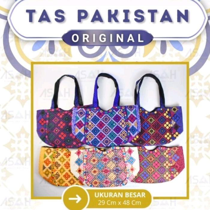 tas pakistan etnik original oleh oleh haji umroh