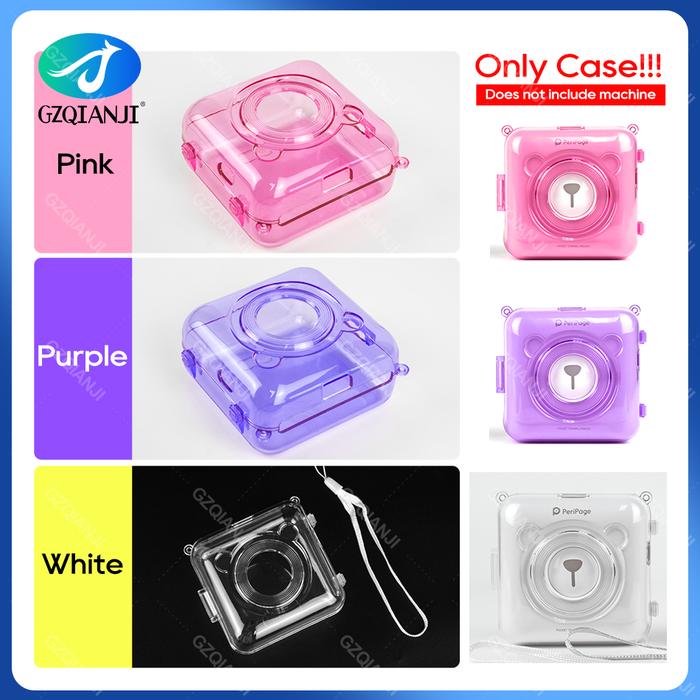 Peripage A6 Photo Printer Transparent Silicone Shell Case Official