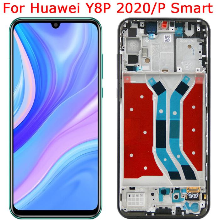 Original For Huawei Y8P 2020 Display LCD Touch Screen With Frame 6.3"