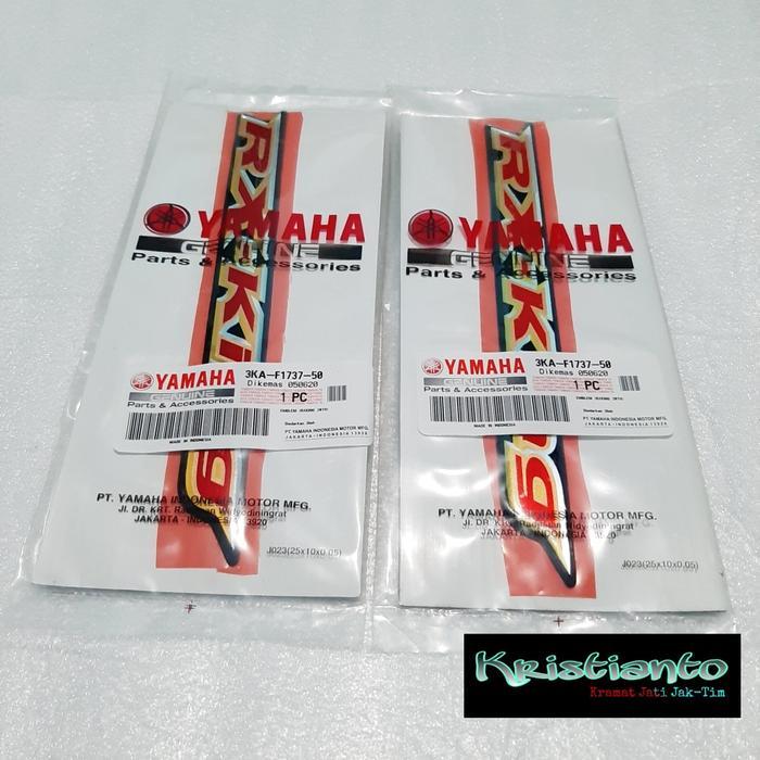 emblem stiker box bok tutup aki rxking rx king se gold 2003 OSEAN