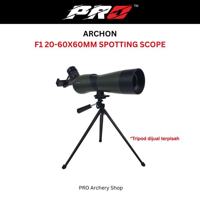 TEROPONG PANAHAN ARCHON F1 20-60X60 SPOTTING SCOPE / ARCHON SPOTTING SCOPE / MONOCULAR - F1 20-60X60