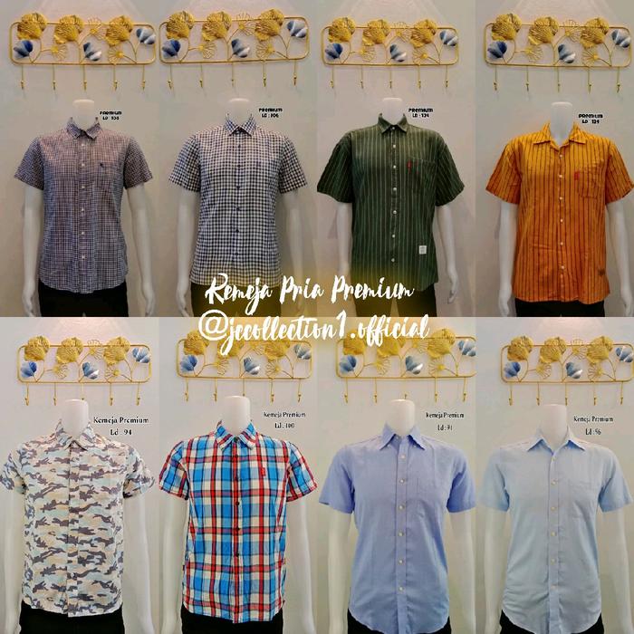 KEMEJA PRIA PREMIUM MURAH CAKEP POLLLL PL IMPORT