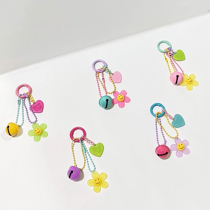Bag Charm Carabiner Bulat / Gantungan Tas Bag Chain / Gantungan Kunci Key Chain