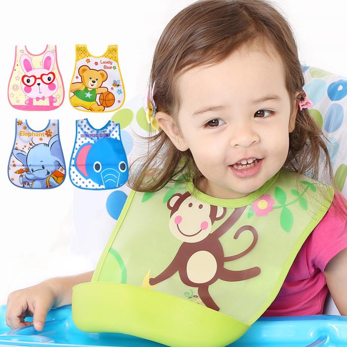 Celemek bayi/Land Slabber bayi Eva/baby bibs/ Celemek EVA Bayi/Celemek makan bayi L4
