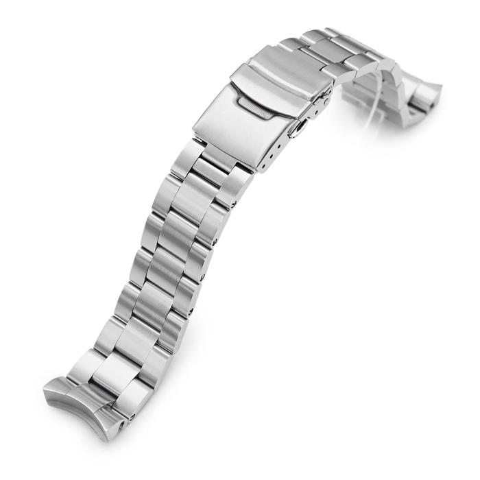 20mm MILTAT Super O Boyer Rantai Oyster untuk Jam Tangan Seiko SKX023 Mid-Size