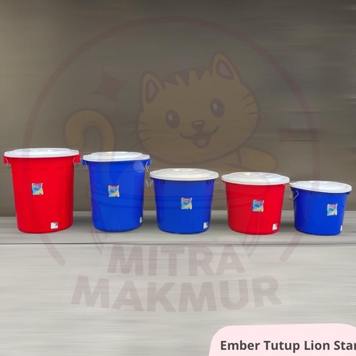 SALE!! EMBER PLASTIK LION STAR TUTUP 32-50-60-70-80 LITER / EMBER TOP BRAND TOREN TANDON