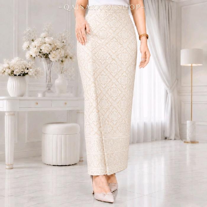 Rok songket melayu / songket span palembang / outfit kondangan / rok bawahan kebaya / rok songket pi