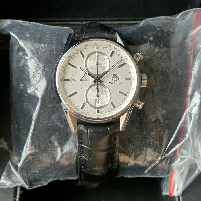 tag heuer carrera calibre 1887 white dial