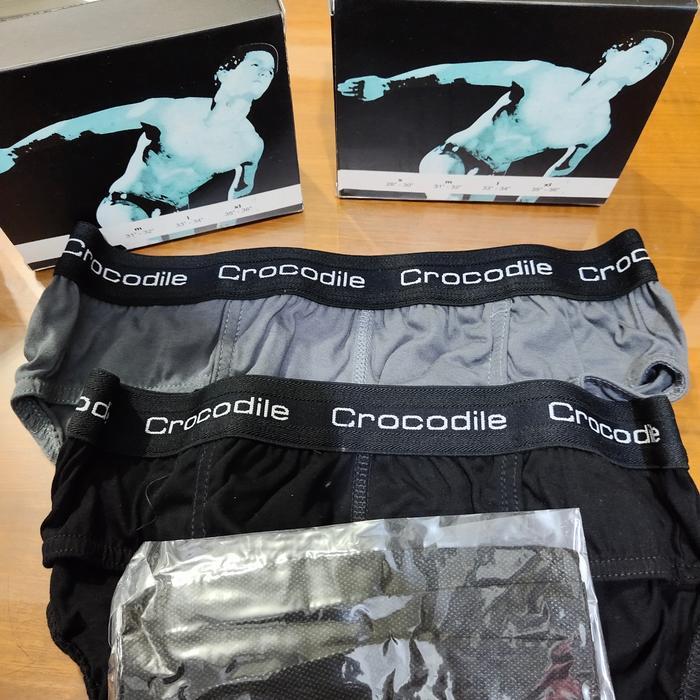 PROMO PREMIUM Celana dalam crocodile 264 + 1 Masker bagus / cd crocodile pria 264 PREMIUM