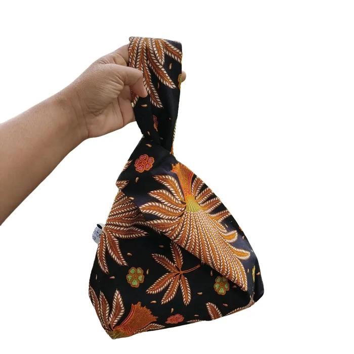 Japanaese Knot Bag Tas Kain Batik Unik Tas Tote Wanita Handmade