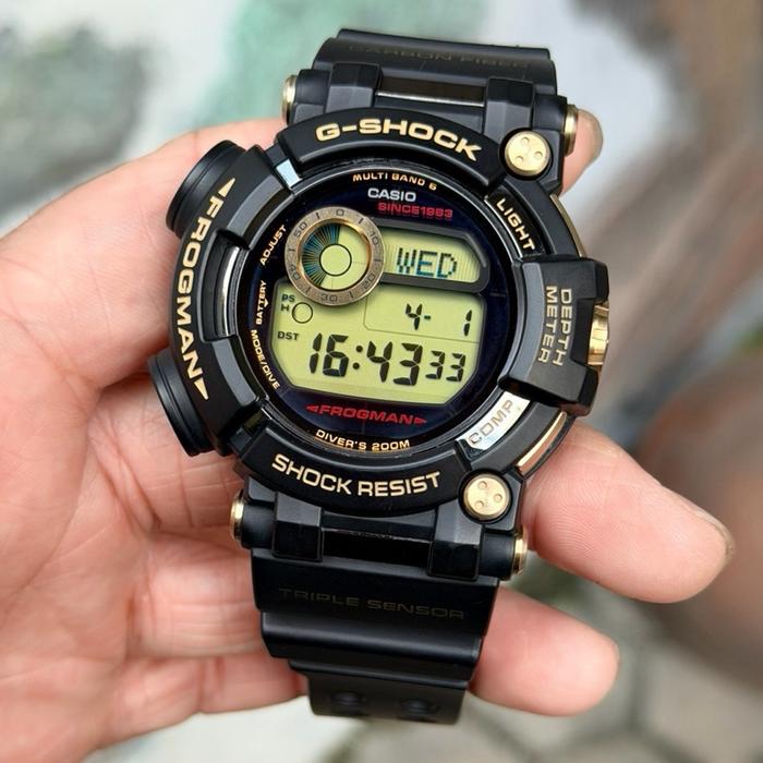G-Shock 35th Anniversary Frogman GWF-D1035B Gold Tornado