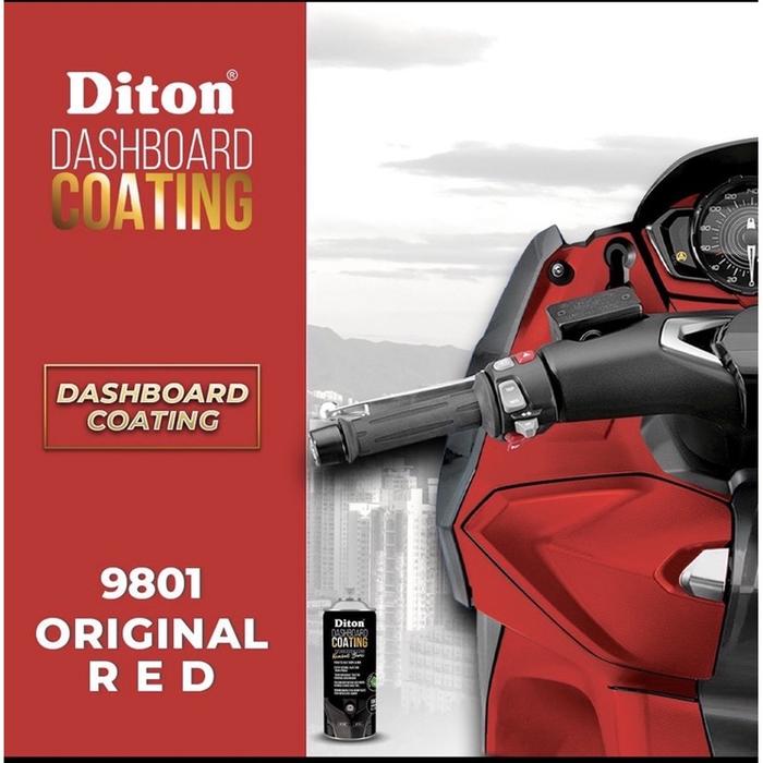 Cat Semprot Diton Dashboard Coating 400cc - Red 9801