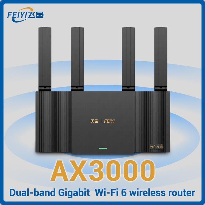 FEIYI AX3000 Router Mesh WiFi Gigabit WIFI 6 3000Mbps 2.4G 5GHz Dual