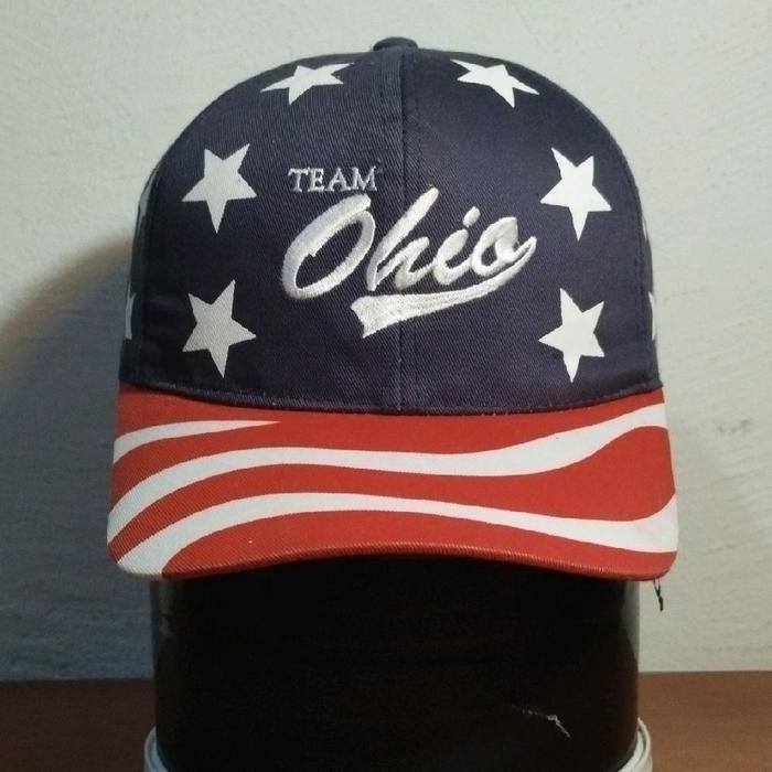 Topi Team OHIO Aop US Flag