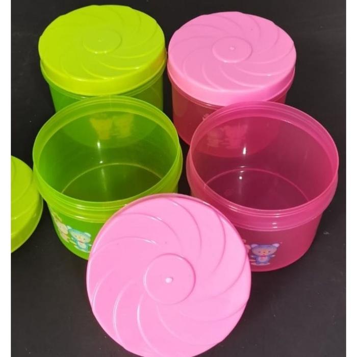 Toples Plastik Tutup Putar 800 ml / Tutup Ulir