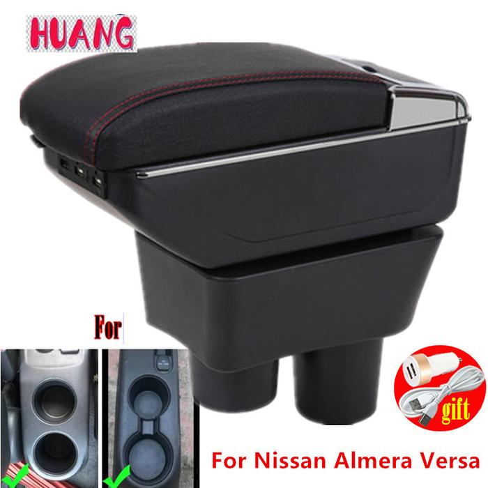 For Nissan Almera Armrest For Nissan Almera Versa Car Armrest Box
