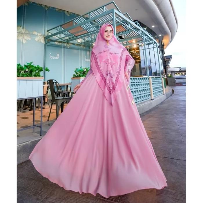 Khaira Series Gamis Set Khimar By Alya