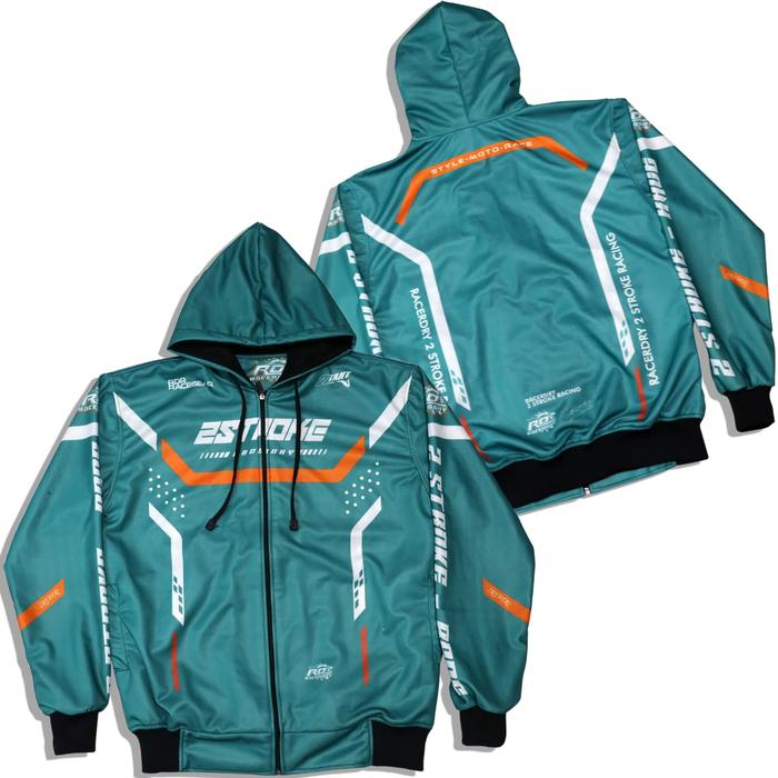 Jaket Racing Hell Motif Printing 2Stroke