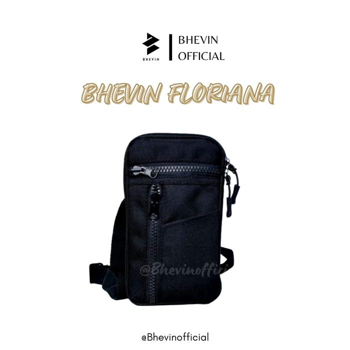 Bhevin Floriana tas slempang hp modern pria & wanita