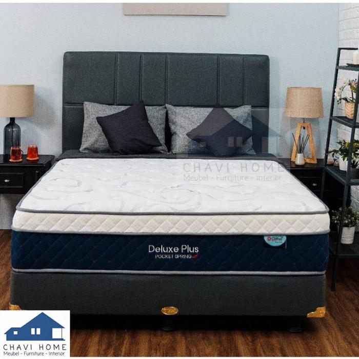 NEW PRODUK Kasur springbed central deluxe plus pocket spring spring bed kualitas TOP