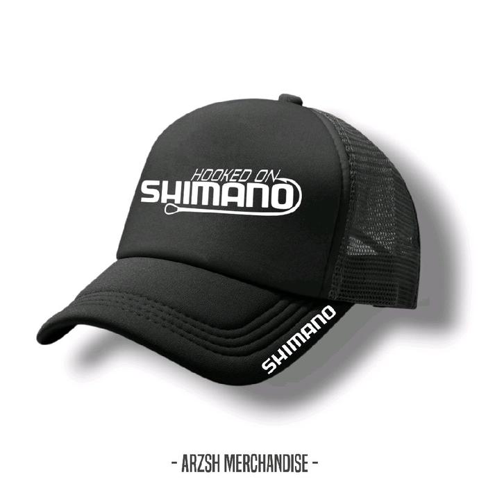 Topi Mancing Hooked On / Topi Jaring Mancing / Topi Trucker Jaring Mancing Pria / Topi Pria Mancing 