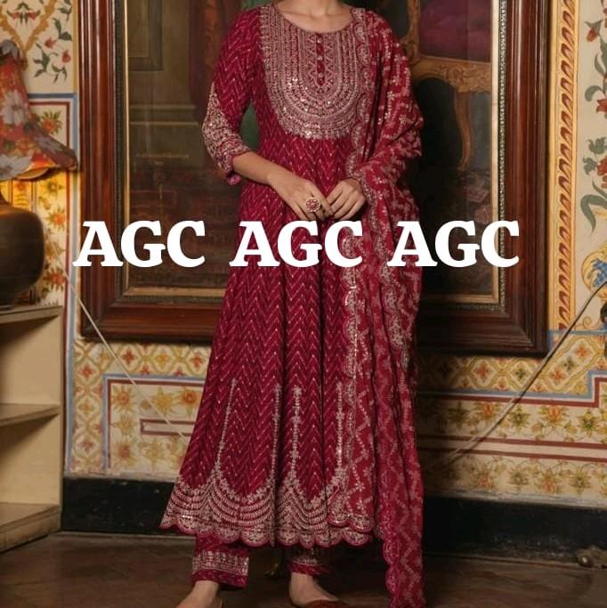 Baju India Anarkali PO ( Ready)