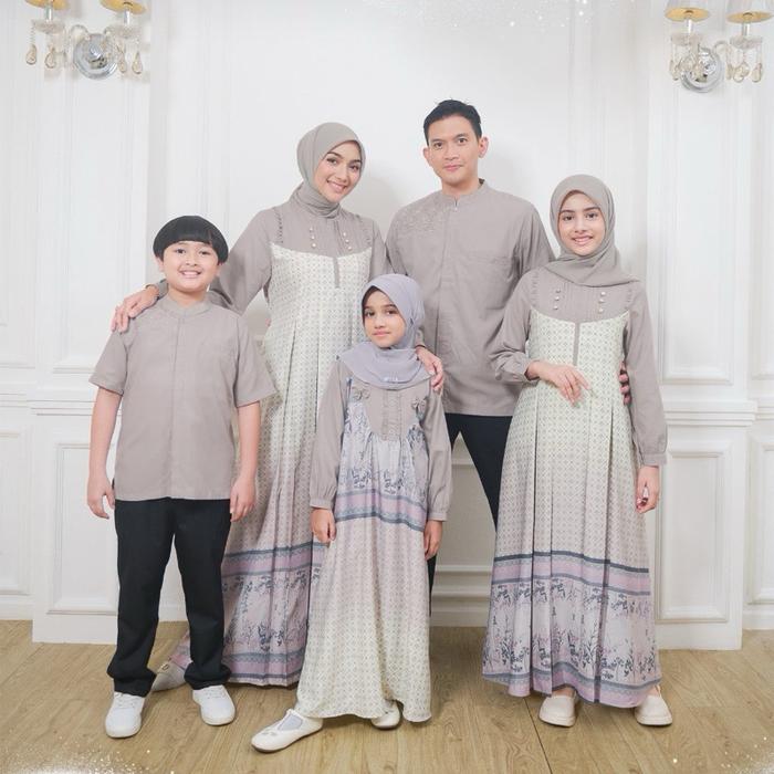 Sarimbit Ethica Ladiva 23 Lavender Aura / Gamis ethica / koko ethica / gamis anak / koko anak / gami