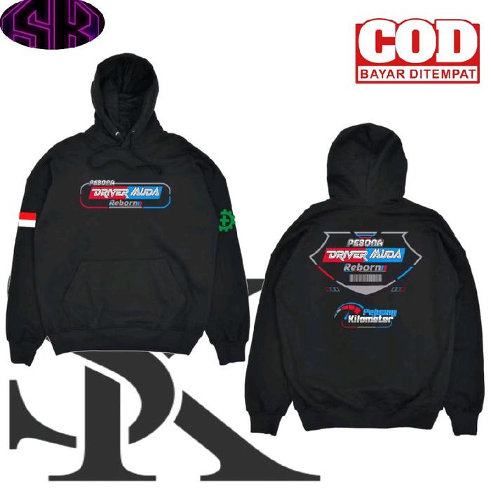 JAKET HOODIE DRIVER PESONA DRIVER MUDA TERBARU SWEATER DRIVER MUDA BAHAN BERKUALITAS