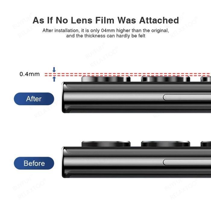 Ring Camera Samsung Galaxy S23 Ultra/ S23 Plus/ S23 Tempered Glass Camera Antigores Kamera S23 Ultra