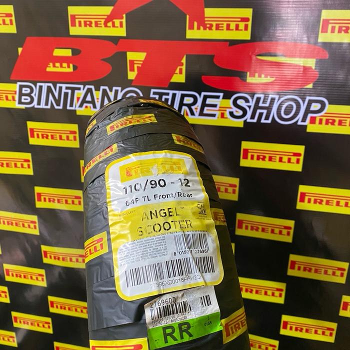 Ban Pirelli Ring 12 UK 110/90-12 TL Angle Scooter Medium Compound (REAR)
