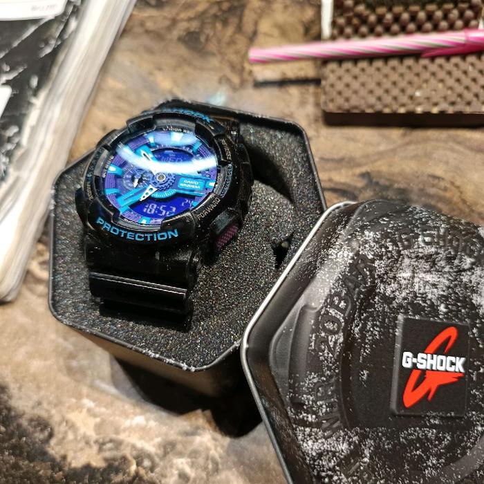 jam tangan second bekas casio g shock ga 110HC 1ADC