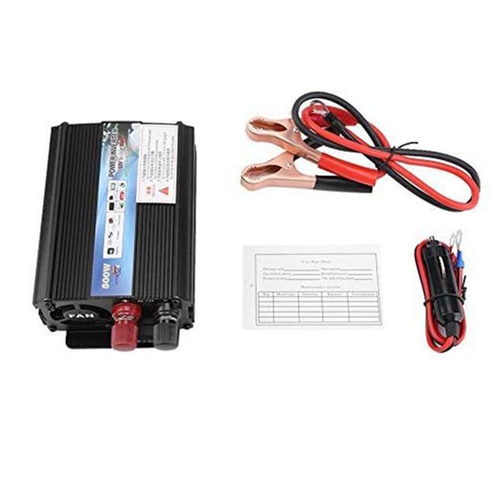 Car Inverter 500W 12V To 220V DC Power Supply Inverter Solar Inverter